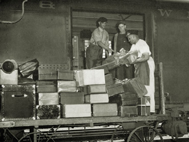 Loading baggage