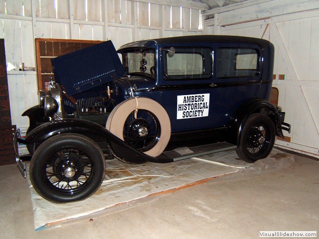 Model A Sedan in Carriage House